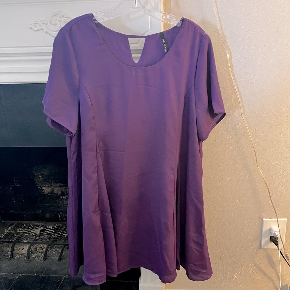 Purple dress